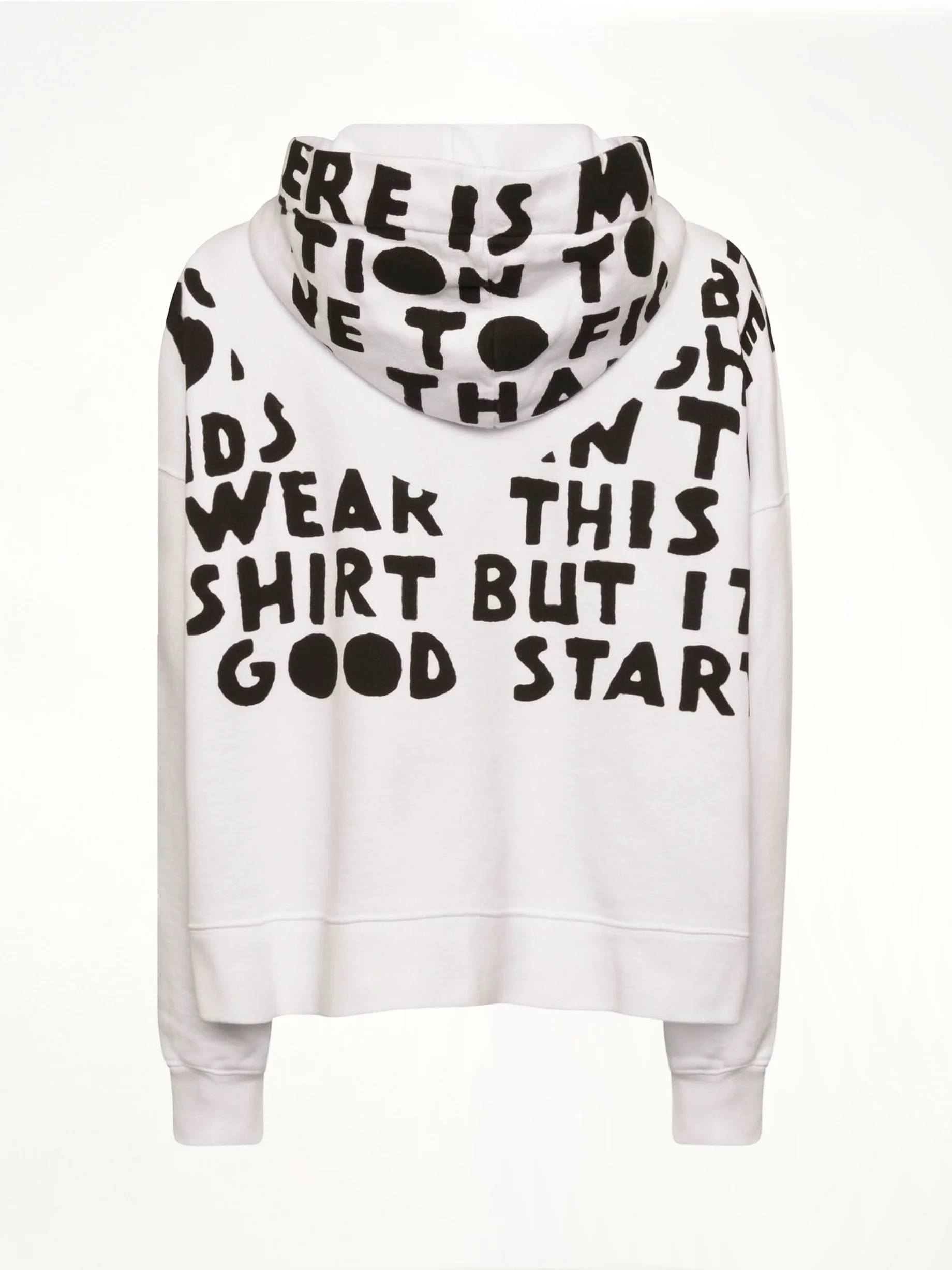 Aids Charity Hoodie in White - Image 4