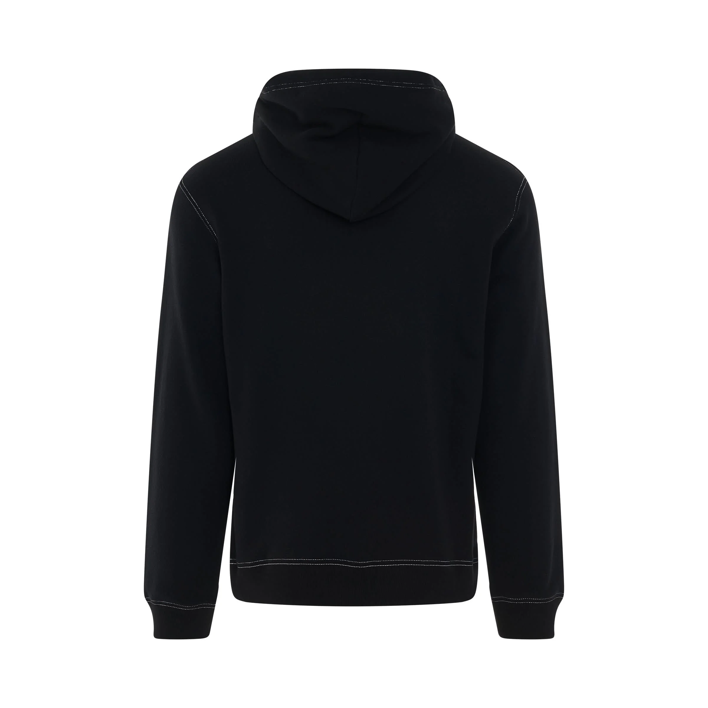 Anagram Hoodie in Black - Image 4
