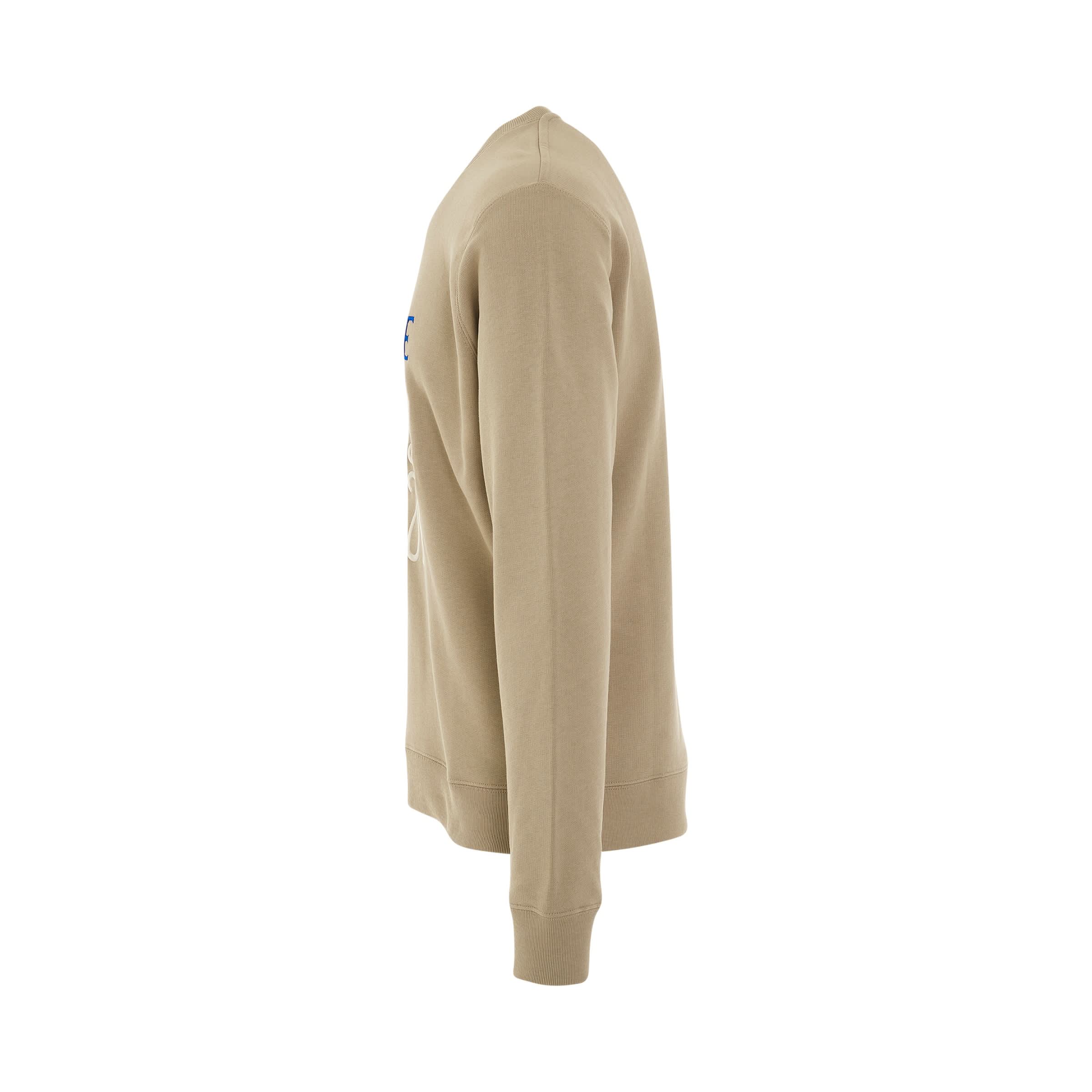 Anagram Sweatshirt in Stone Grey - Image 3