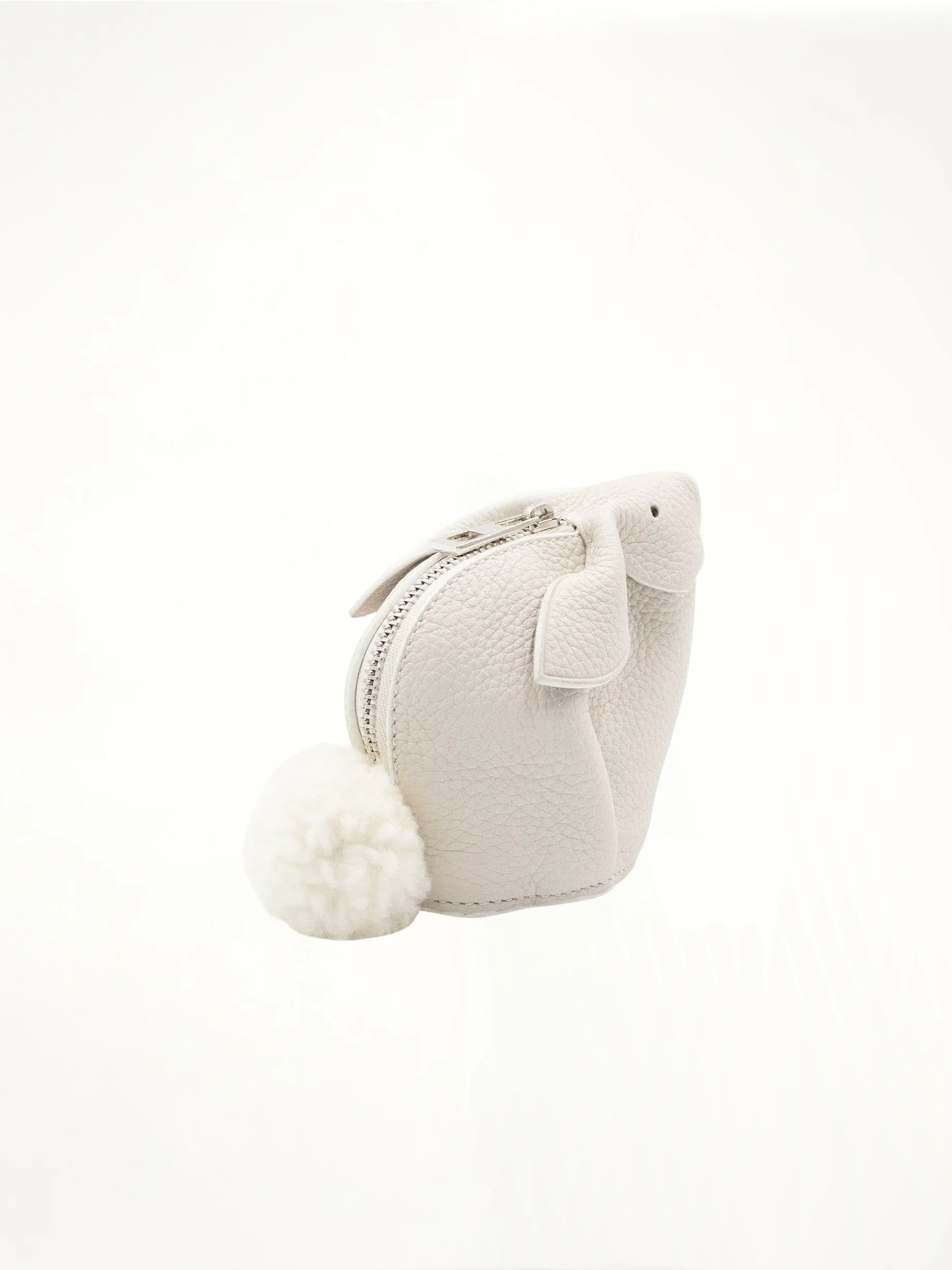 Bunny Coin Purse in White - Image 3