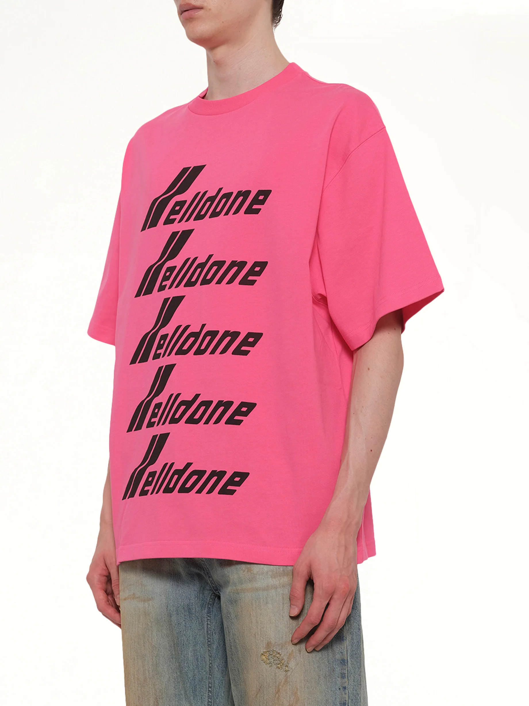 Classic Front Logo T-Shirt in Pink - Image 3