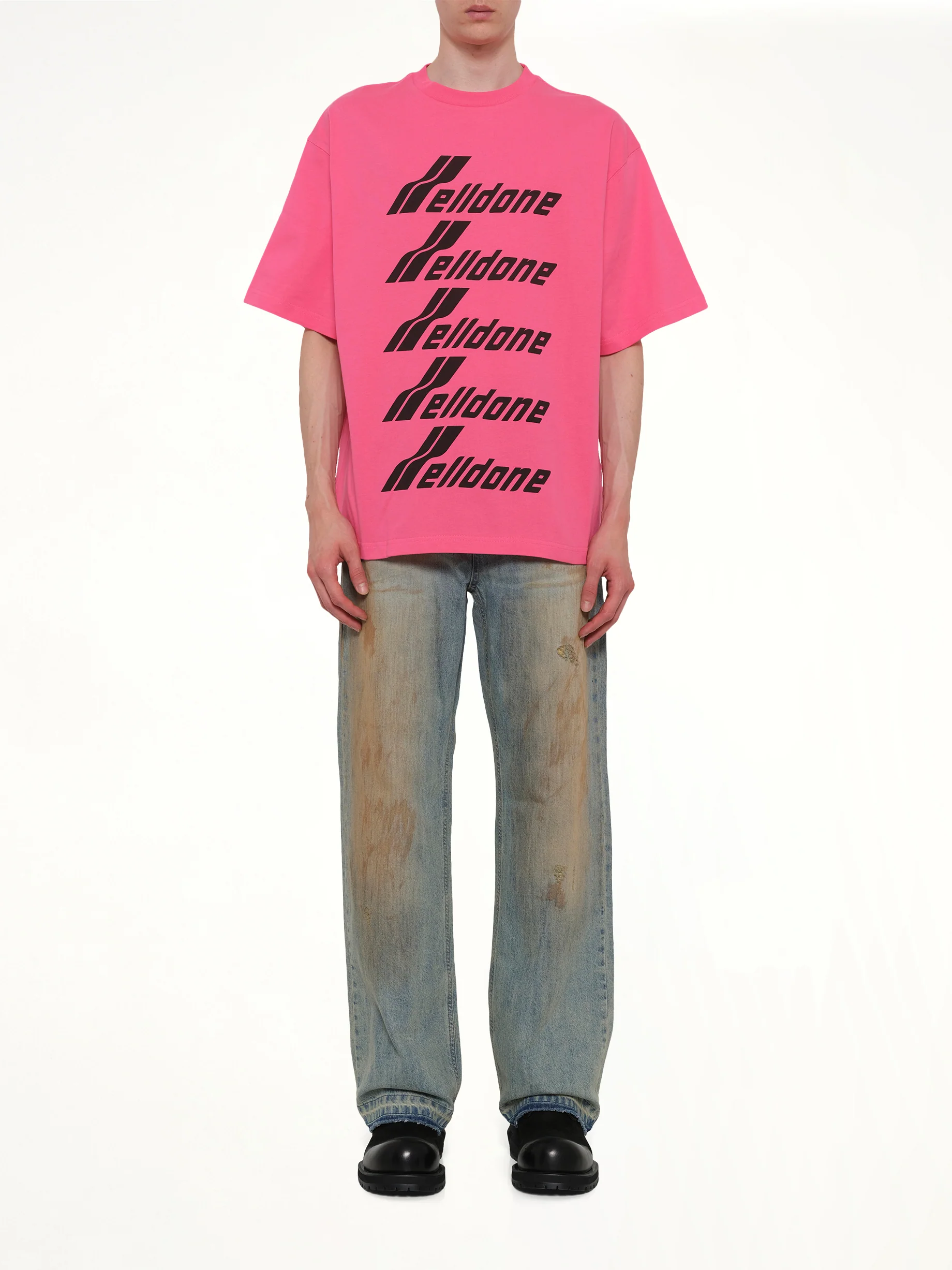 Classic Front Logo T-Shirt in Pink - Image 7
