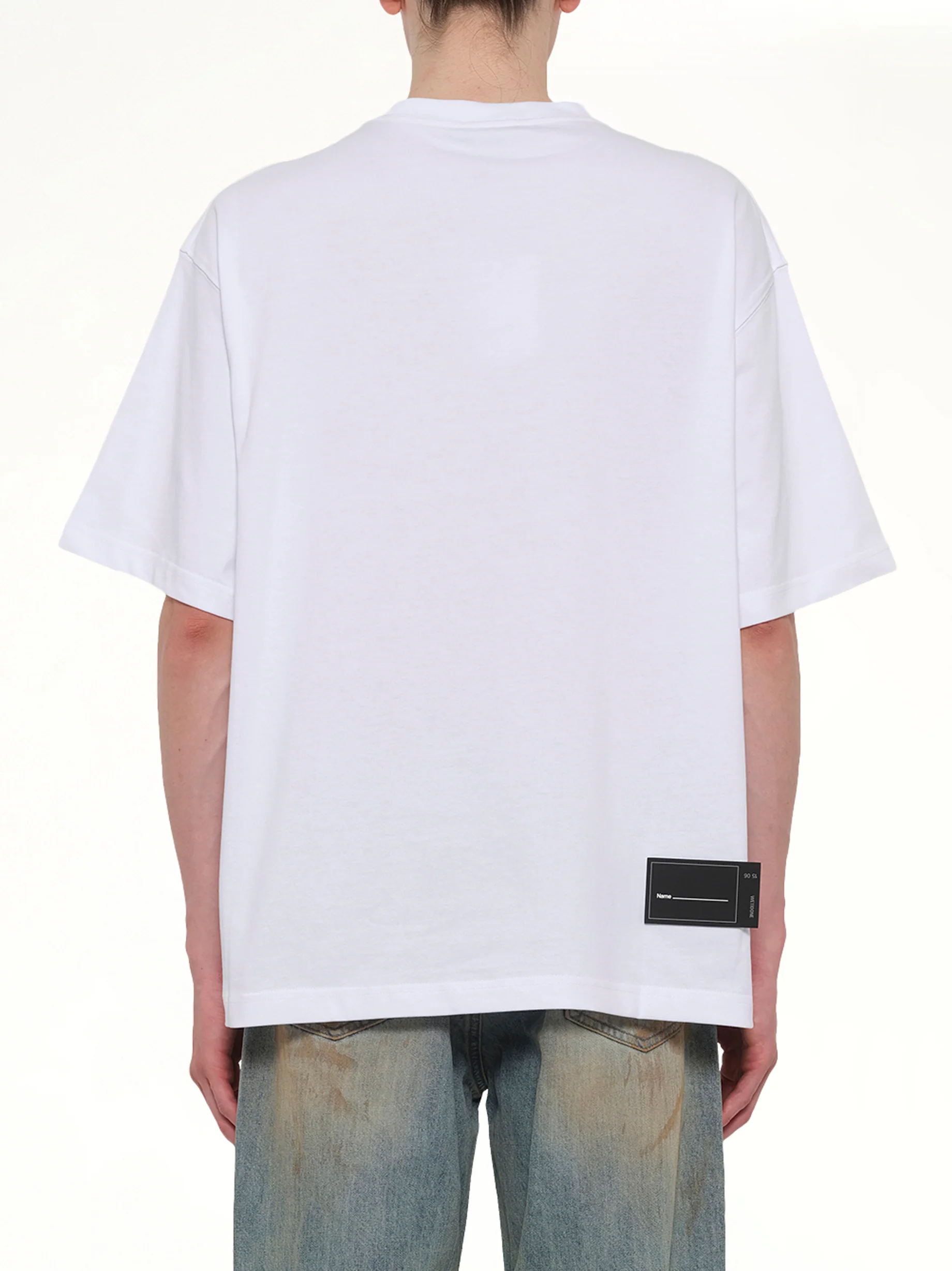 Classic Front Logo T-Shirt in White - Image 5