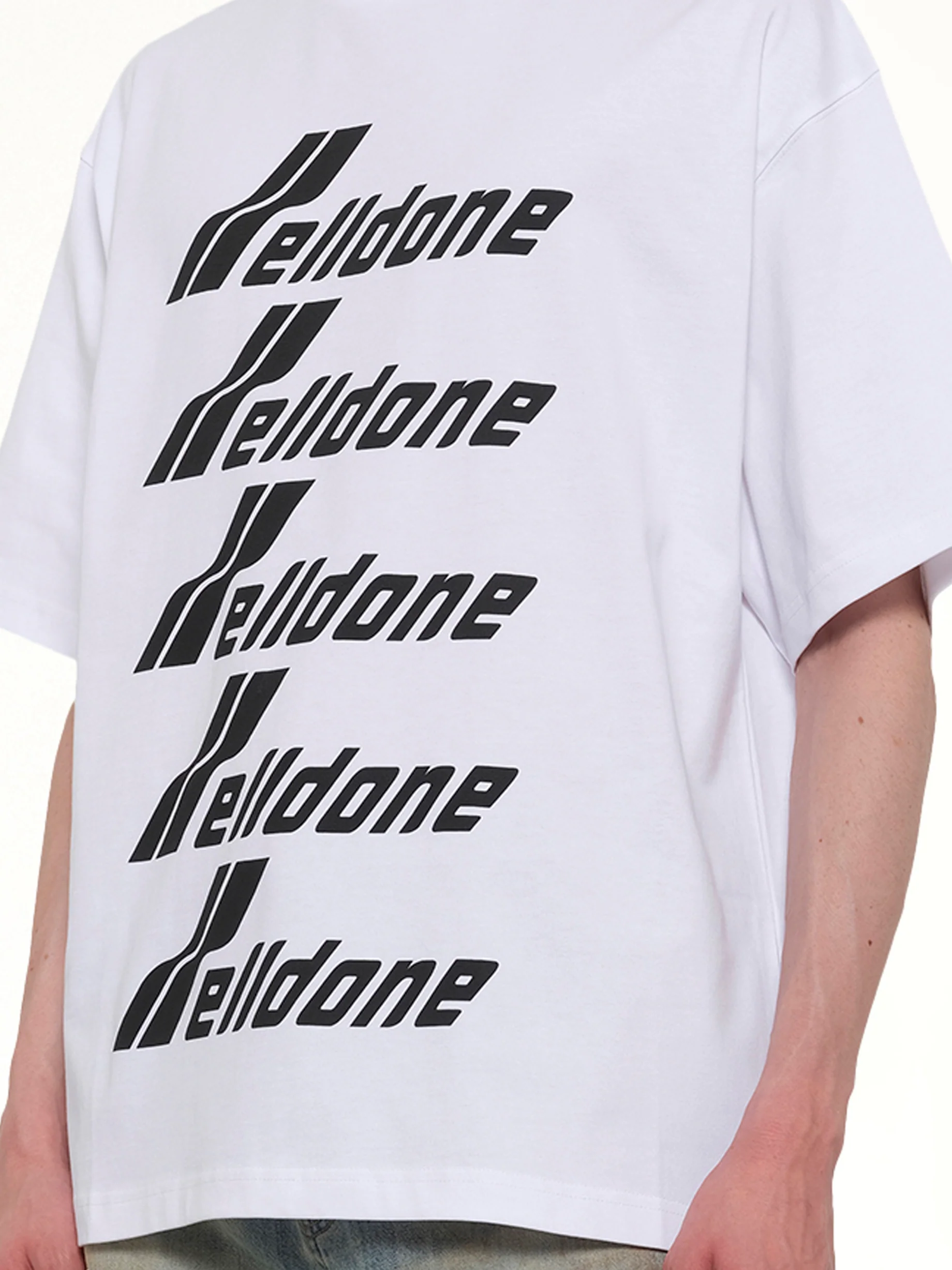 Classic Front Logo T-Shirt in White - Image 6