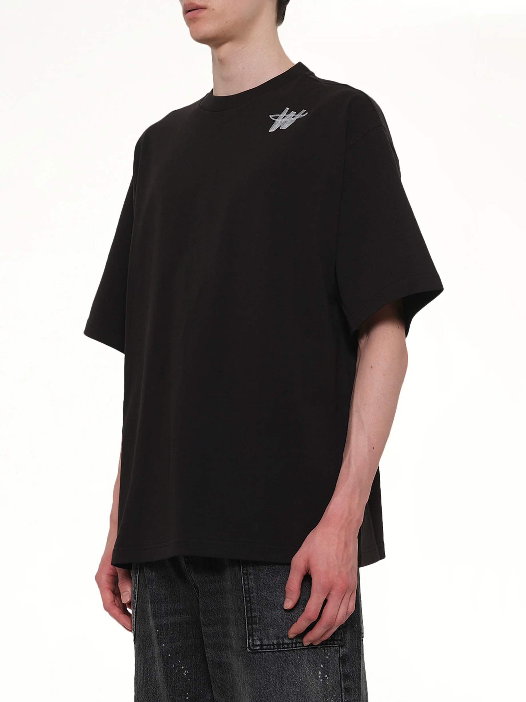 Classic WD Logo T-Shirt in Black - Image 3