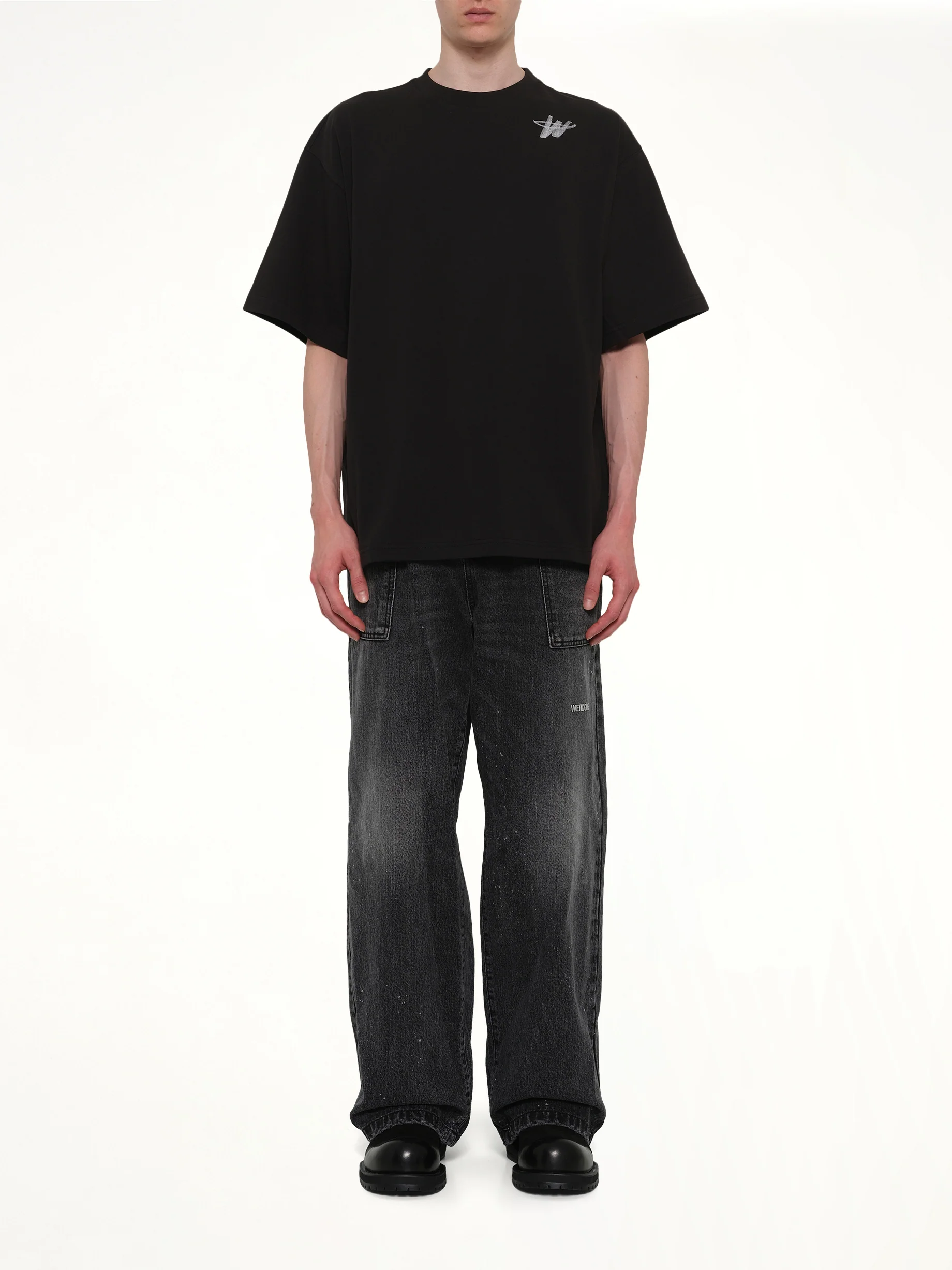 Classic WD Logo T-Shirt in Black - Image 7