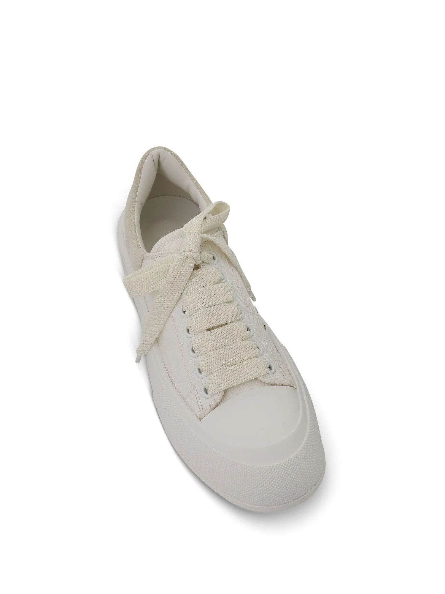 Deck Plimsoll In White - Image 4