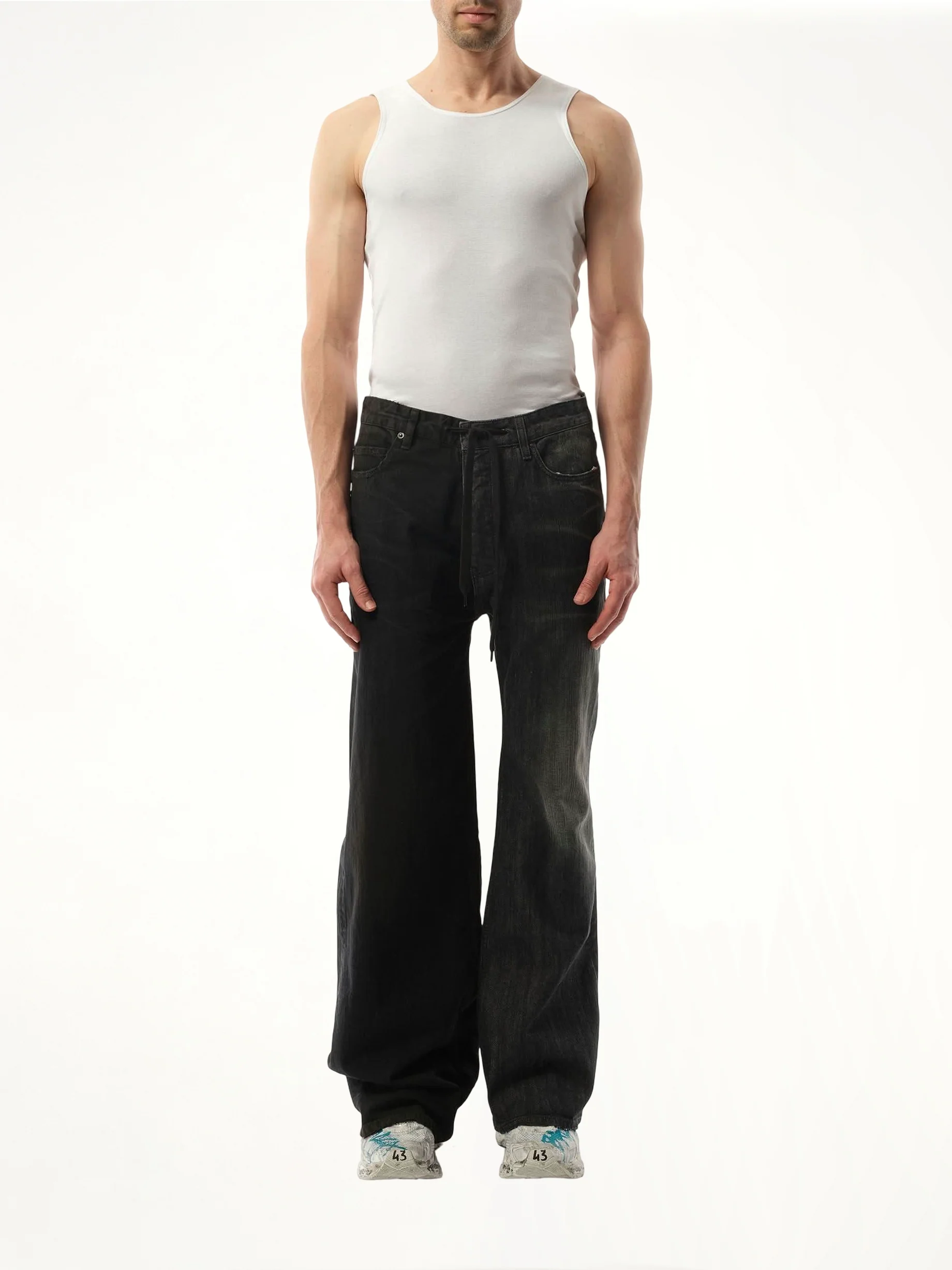 Fifty-Fifty Pants in Black - Image 4