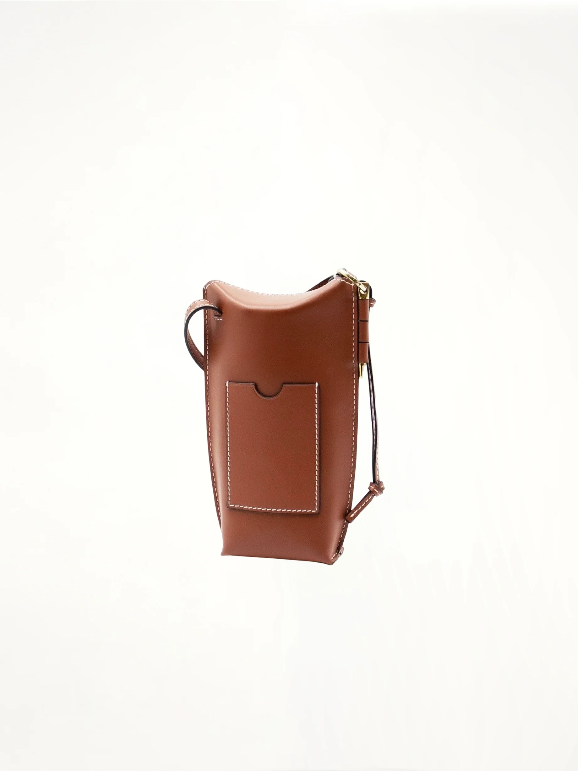 Gate Pocket in Soft Calfskin in Rust - Image 3