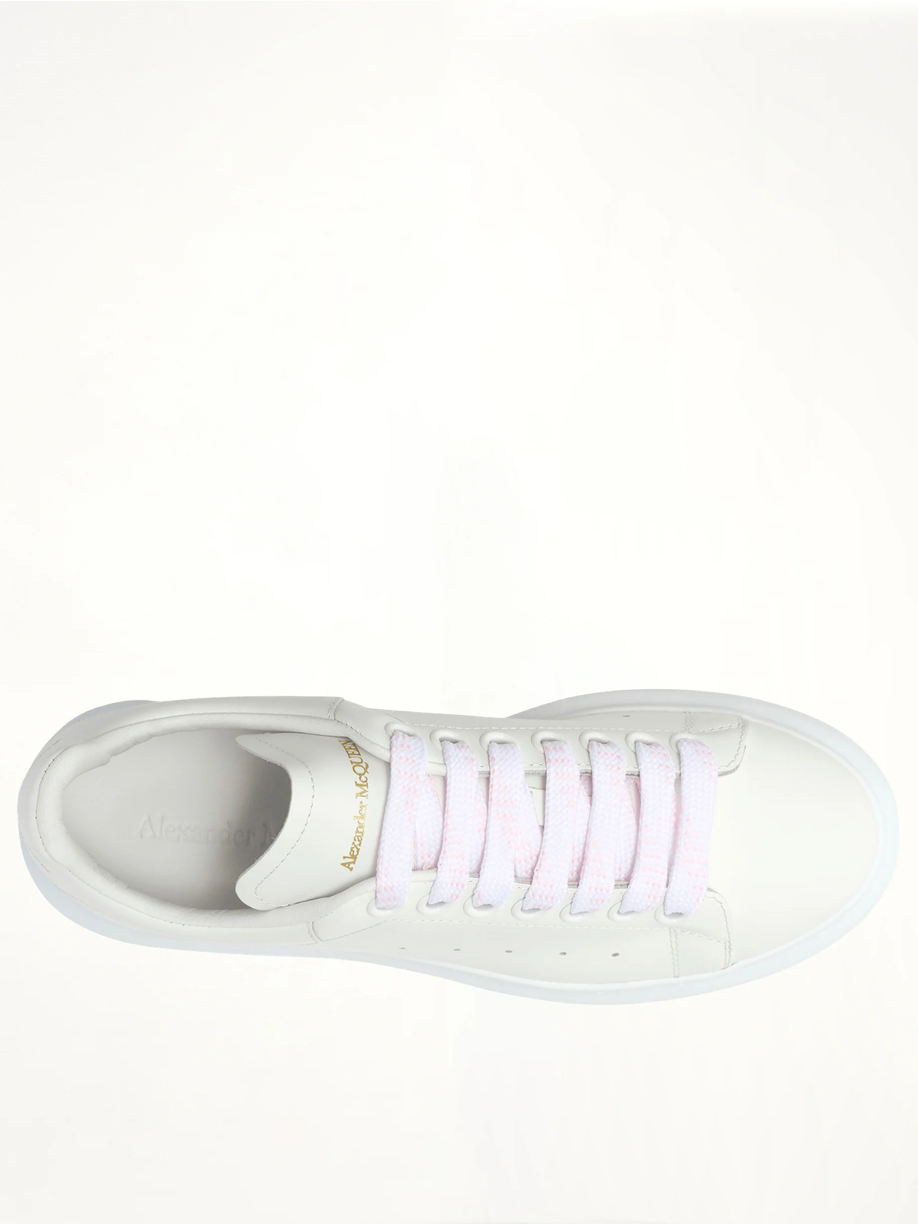 Larry Oversized Sneakers in White/White - Image 3