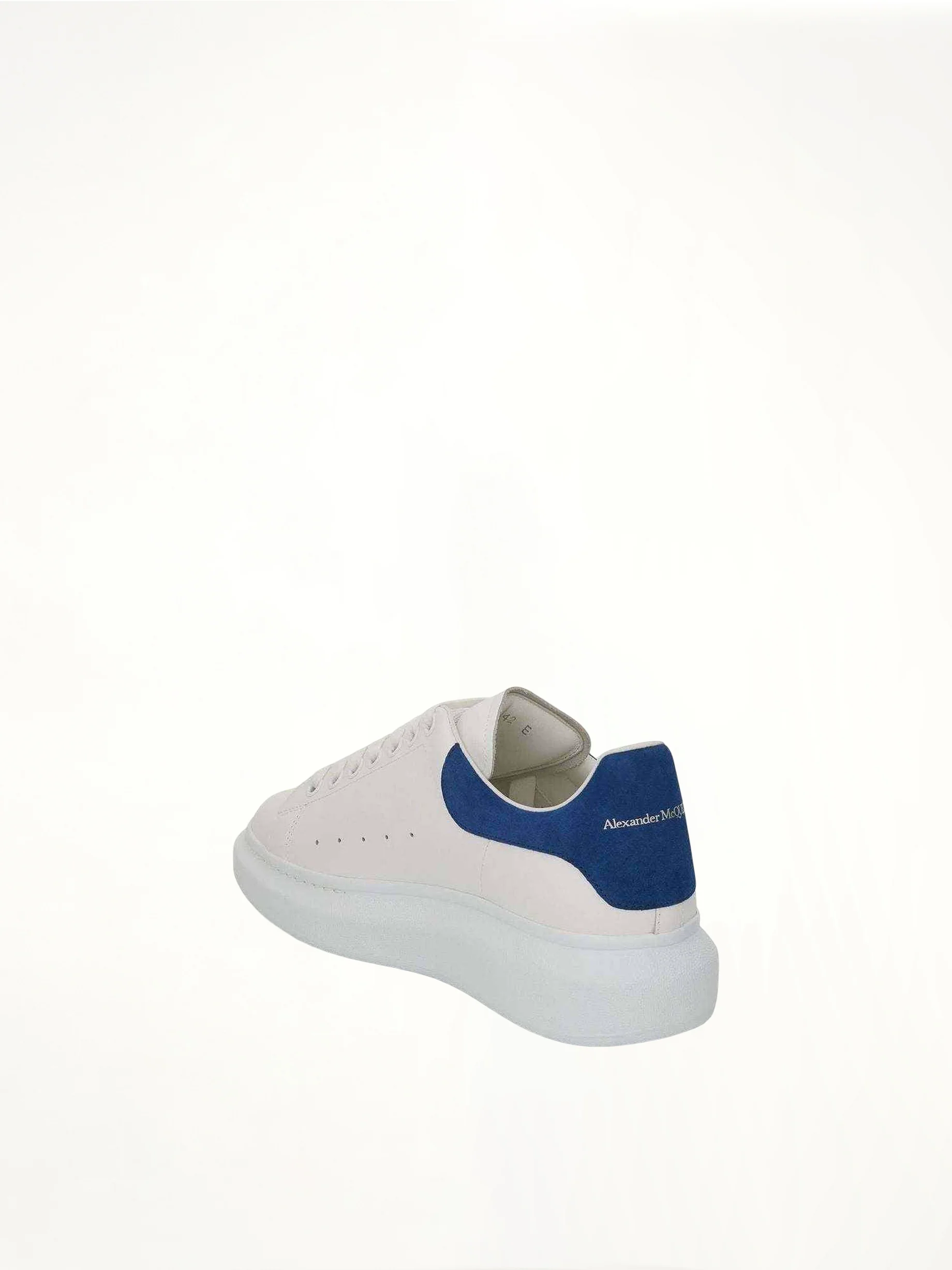 Larry Oversized Sneaker in White/Paris Blue - Image 3