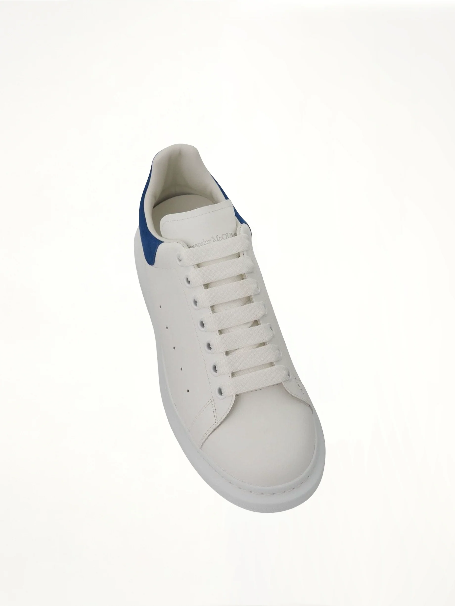 Larry Oversized Sneaker in White/Paris Blue - Image 4