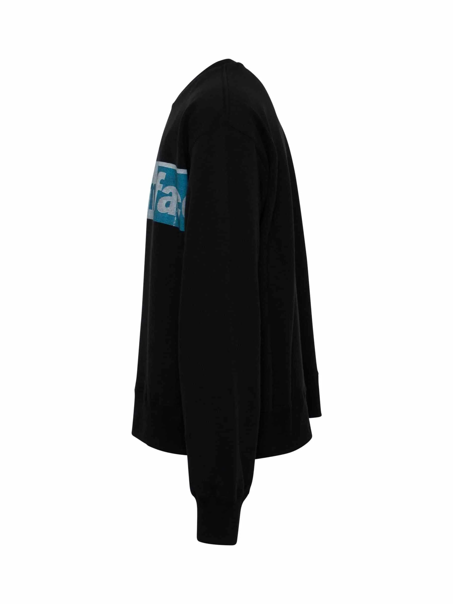 Logo Print Xxl Sweat in Black - Image 3