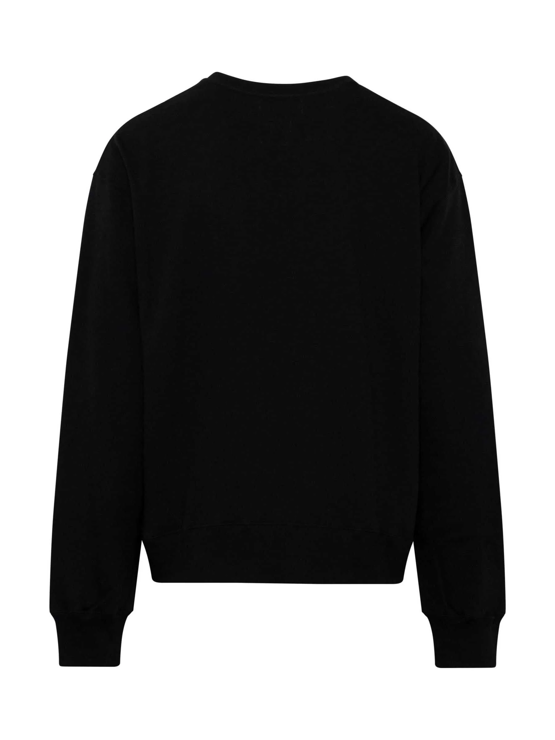 Logo Print Xxl Sweat in Black - Image 4