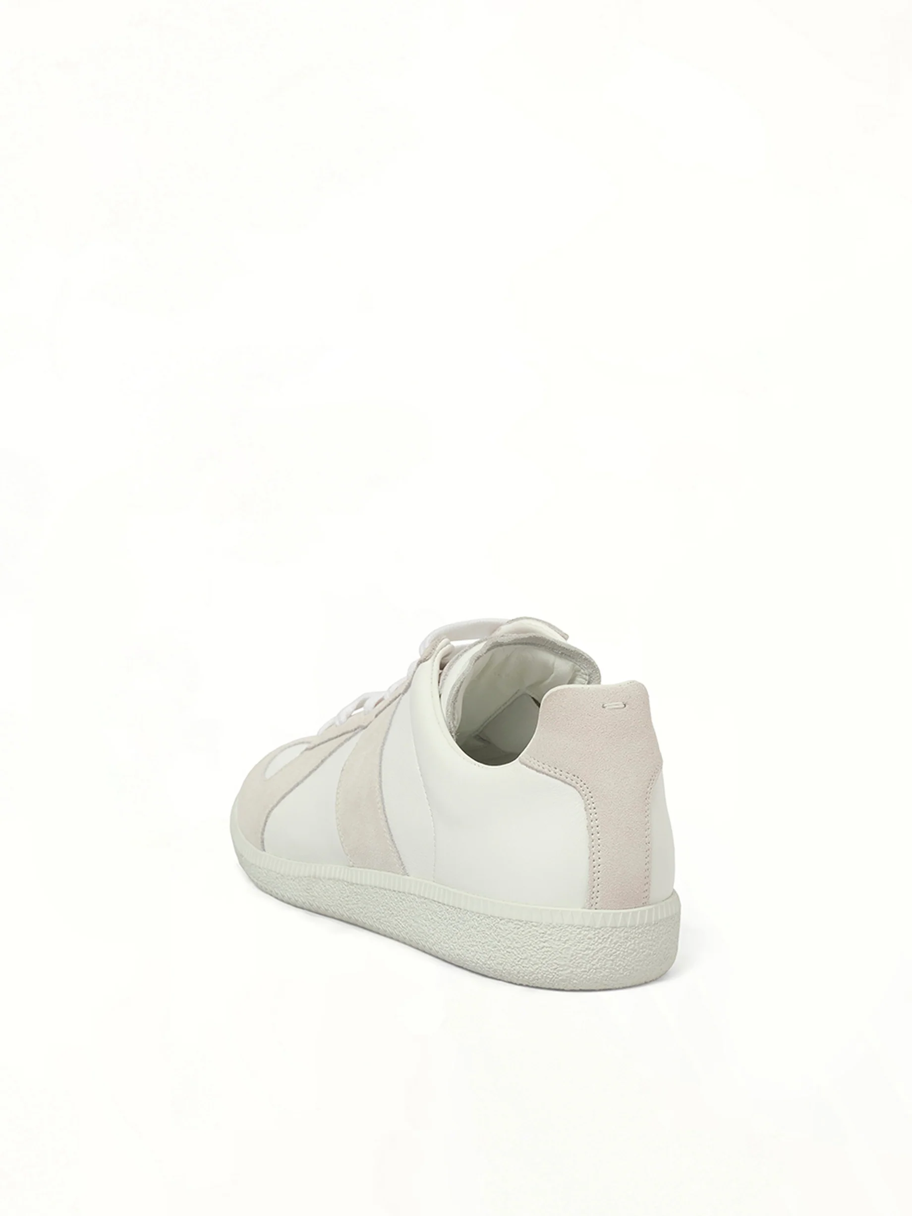 Replica Leather Sneaker in White - Image 3