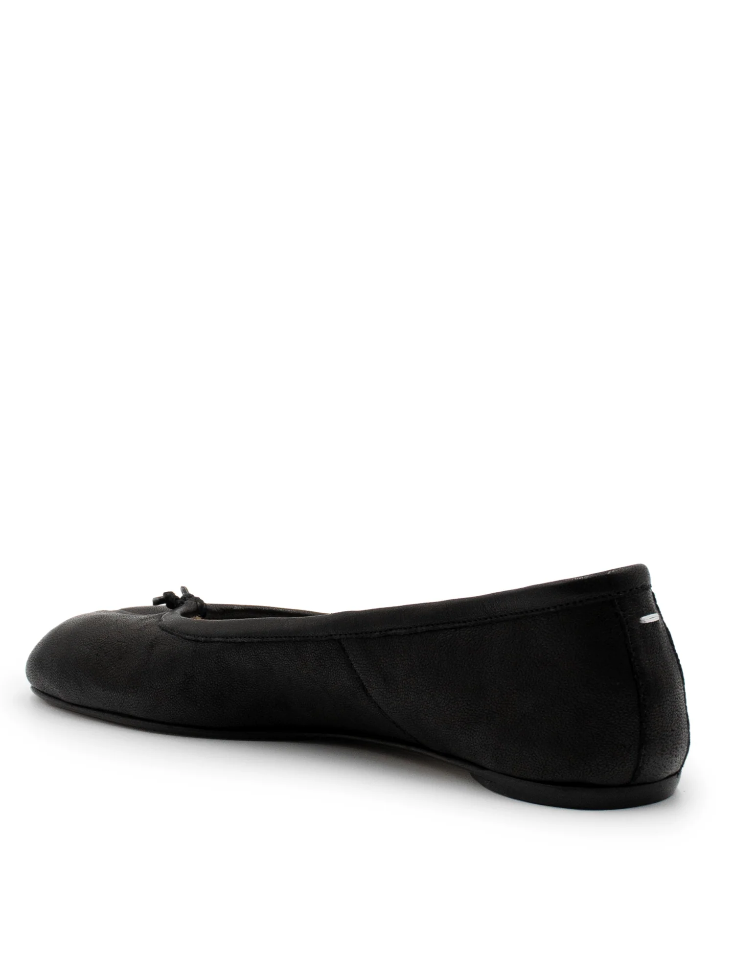 Tabi Ballerina Shoes in Black - Image 3