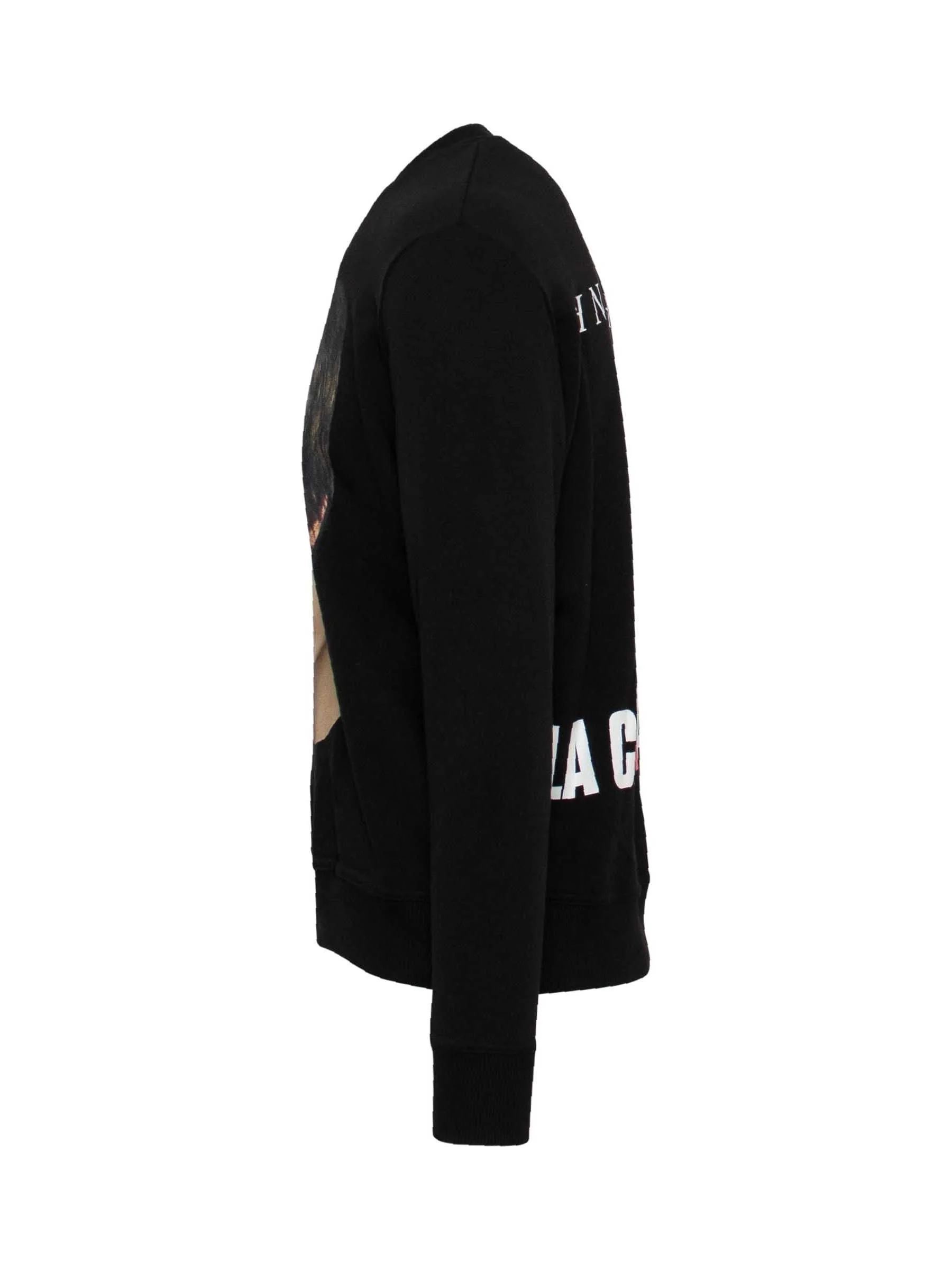 Tokyo Face Sweatshirt in Black - Image 3