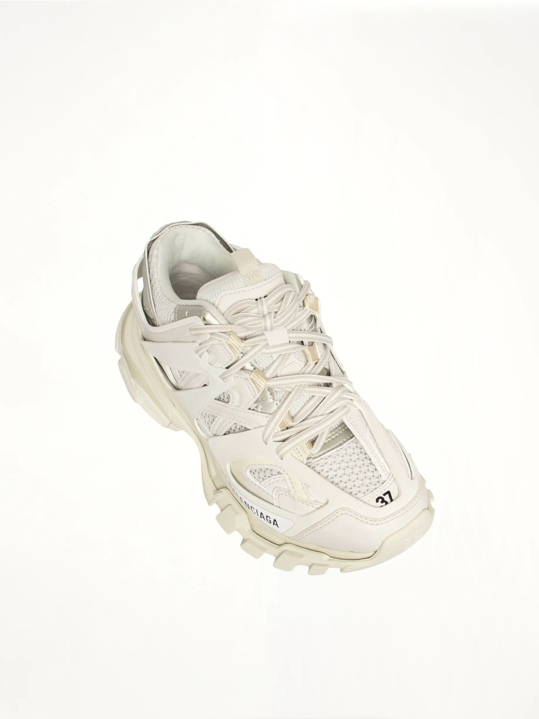 Track Sneakers in White - Image 4