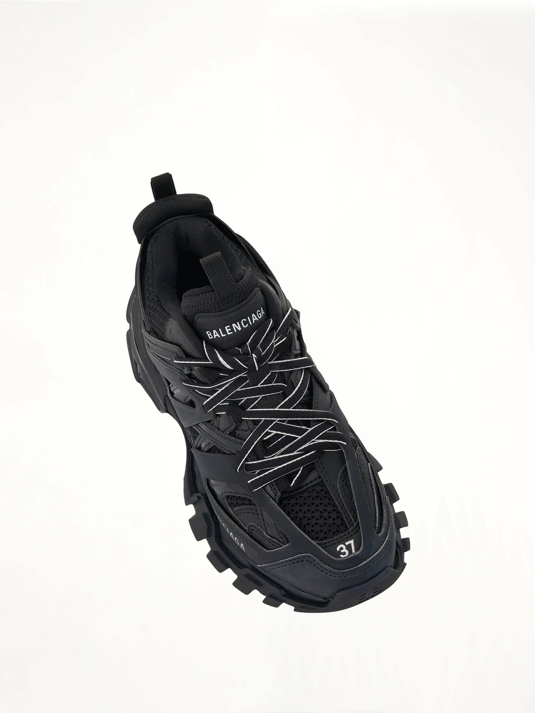 Track Sneakers in Black - Image 4