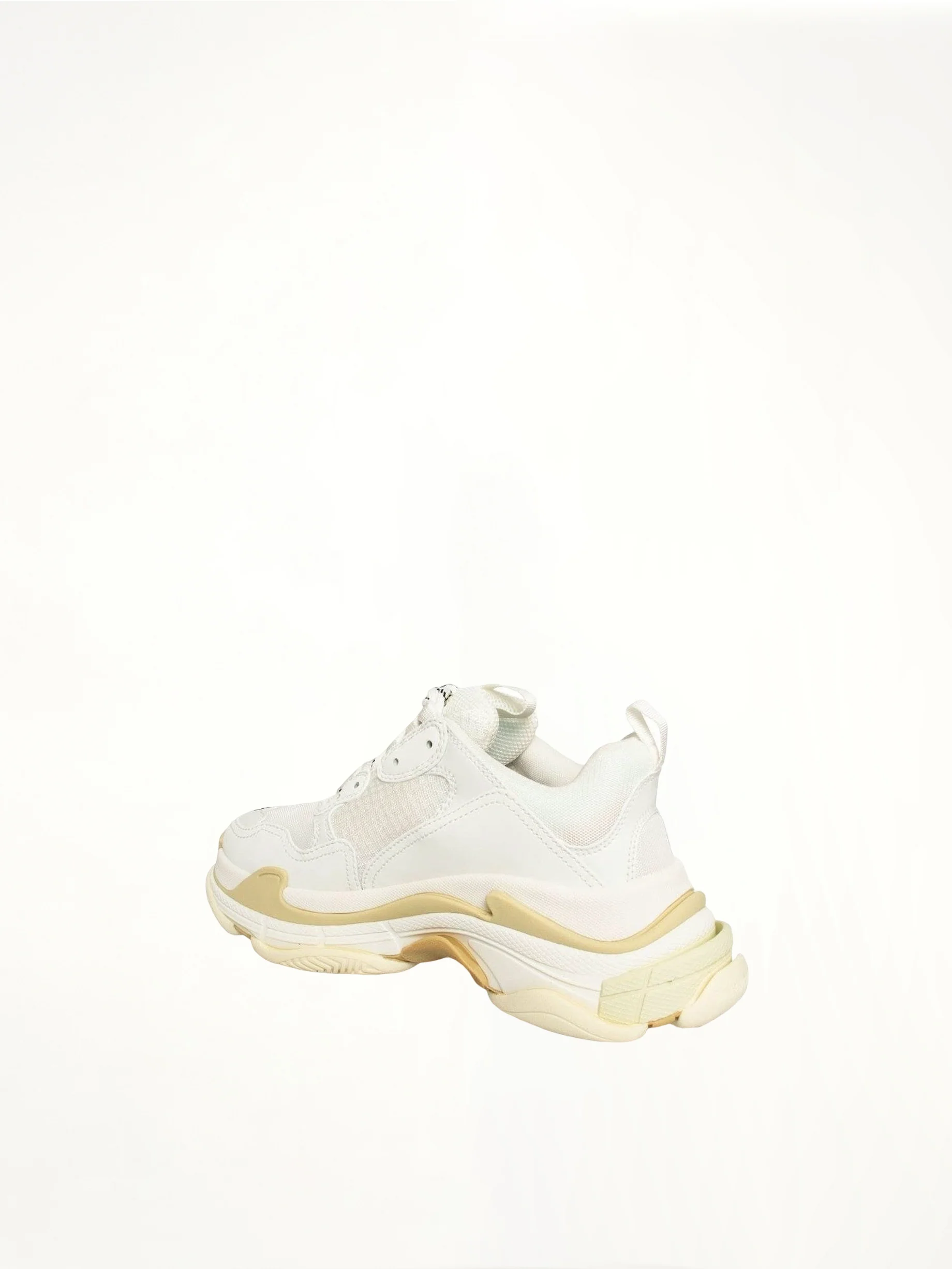 Triple S Sneaker in White - Image 3
